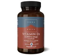 Terranova Vitamin D3 2000IU Complex - 100 Capsules