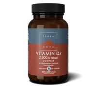 Terranova Vitamin D3 2000iu Complex 100 Veg Caps