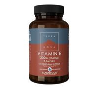 TERRANOVA Vitamin E 200 IU Complex - 100 Vegicaps