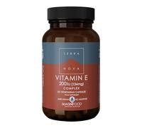 TERRANOVA Vitamin E 200 IU Complex - 50 Vegicaps