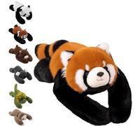 Terraphy Weighted Plush Animals, Hugging Pillow for Anxiety Relief & Sleep Support, Cute Soft Plush Toy Pillow, weighted animals for adults (Red Panda, 30CM)