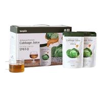TerraPick Green Cabbage Juice Sweetened with Manuka Honey - Natural Cabbage Extract Juice Vegetable Juice Superfood (3.04 fl oz X 30 pouches)