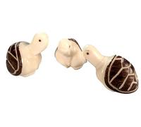 Terrapin Trading 1 x Fair Trade Ecuador Tagua Carving | Vegan Ivory | TURTLE