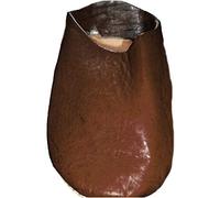 Terrapin Trading Fair Trade Moroccan Slippers/Babouche/Loafers 100% Traditional Moroccan Leather (38, Brown)