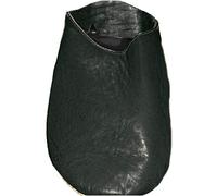 Terrapin Trading Fair Trade Moroccan Slippers/Babouche/Loafers 100% Traditional Moroccan Leather (43, Black)