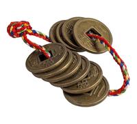 Terrapin Trading Korean Yeopjeon Coins (Set of 10) | Joseon Dynasty Replica & K-Pop Inspired Cultural Charm | Feng Shui Lucky Money