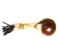 Terrapin Trading Shaman Maraca - Rainforest Coconut Witch doctor Tribal Ritual Shaker Ceremonial Rattle
