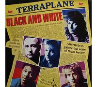 TERRAPLANE - BLACK AND WHITE LP (VINYL ALBUM) UK EPIC 1985