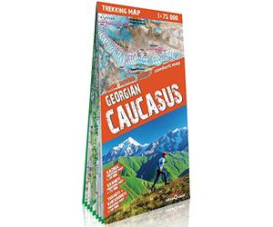 terraQuest Trekking Map Georgian Caucasus