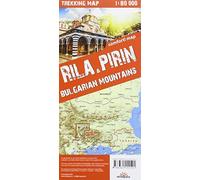 terraQuest Trekking Map Rila and Piryn