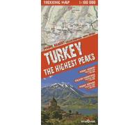 terraQuest Trekking Map Turkey