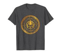 Terraria Mystic Wizard Mage Arcane Circle Symbol PAPL1096 T-Shirt, Men, Dark Heather Grey, Large