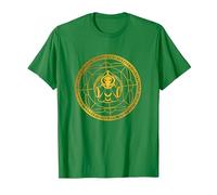 Terraria Mystic Wizard Mage Arcane Circle Symbol PAPL1096 T-Shirt, Men, Kelly Green, Medium