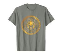 Terraria Mystic Wizard Mage Arcane Circle Symbol PAPL1096 T-Shirt, Men, Olive Heather, Small