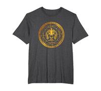 Terraria Mystic Wizard Mage Arcane Circle Symbol PAPL1096 T-Shirt, Men's Big and Tall, Dark Heather Grey, 6X Tall