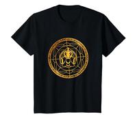 Terraria Mystic Wizard Mage Arcane Circle Symbol PAPL1096 T-Shirt, Youth, Black, Medium