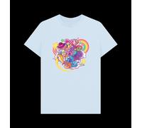 Terraria Unisex Cartoon T-Shirt Colour: Sky Blue, Size: XL Terraria Baby Blue M