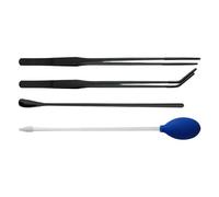 Terrarium Aquarium Tools - Rubber Tip Aquarium Tweezers for Gecko Lizard, Soft Precision Silicone Grips with Anti Slip Handle, Comfortable Professional Terrarium Reptile Supplies for Bearded Dragon