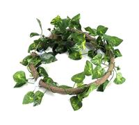 Terrarium Climbing Vine Decor Bendable Faux Bark Perch with Suction Cup Setup for Arboreal Habitat Landscaping Terrarium Branch Bendable Enclosure Accessory Climbing Enrichment Decor Arboreal Habitat