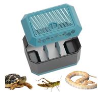Terrarium D'araignée - Transporteur De Reptiles, Conteneur D'alimentation Du Cafard, Maisons D'élevage Pour Animaux De Compagnie | Kit Pour Habitat Animaux Reptiles Respirants Petits Terrariums