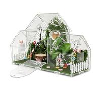 Terrarium for Mygales | Transparent Acrylic Magnetic Door Habitat for Snails, for Hermit Crabs, Snails, Mantis, Scorpions, Frogs, Isopods and Small Reptiles