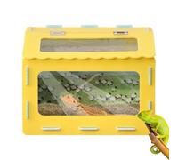 Terrarium for Reptiles,Ventilated Cage with Clear Viewing Panel | 15.74x11.81x11.81-inch Ventilated Reptile Cage | for Landscape Snake Hedgehog Hamster Chick Turtle Frog