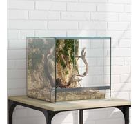 vidaXL Terrarium with Storage Transparent 30 x 30 x 30 cm Glass, Clear