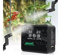 Terrarium Glovios Humidifier with Timer and Spray Nozzles, 360° Adjustable, Nebuliser for Amphibians, Reptiles and Plants