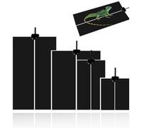 Terrarium Heat Mats Reptile Heating Mat Waterproof Safety Adjustable Vivarium Pet Tank Warmer Mat Pad with Temperature Control Fit for Reptiles Turtle Tortoise Snakes Lizard Gecko Spider Snails 14W