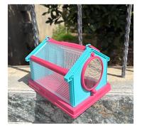 Terrarium Jumping Spider Bug Cage Box Insect Catcher Butterfly Outdoor Butterfly Cage Reptile Accessories(Pink)