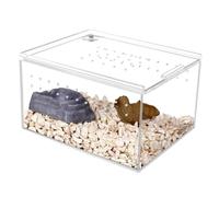 Terrarium Jumping Spider Terrarium Breeding Box For Small Ground Dwelling Reptiles Reptile Accessories(10.5x8.5x6cm)