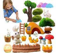 Terrarium Kit,Portable Easter Terrarium Kit | Light up Decoration with Remote Control, Boys Craft Toy for Kids Boys Girls Parties