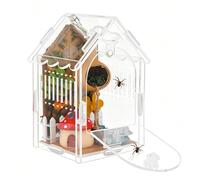 Terrarium Pour Reptiles - Boîte en acrylique ventilée Avec couvercle Anti-évasion | Habitat de Reptiles Pour Les éleveurs Amateurs et passionnés de Serpents, d'araignées, de grenouilles, de Geckos et
