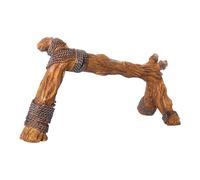 Terrarium Resin Branch Decoration With Rough Design, Handmade Climbing Object For Exotic Animals | Structural Branch-For-Reptile Species, Chameleons, Iguanas, Frogs,