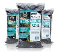 Terrarium Soil - Expert Blended by UKGROW for Healthy Terrarium Ecosystems - Ideal for Tropical and Desert Terrains (5 Litre Bag)