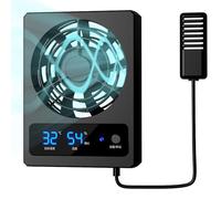 Terrarium Vent Fan - Silent Smart, Degrees Control | Chelonian Habitat Fan, Led Monitoring Device For Snakes Lizards Amphibians, Box Environment Kit, Creatures Vivarium Climate, Housing Solution