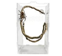 Terrarium Vines - Artificial Bendable Habitat Decor - Reptile Tank Accessories with Suction Cups - for Home Tank Terrarium Enclosure Cage Habitat Geckos Lizards