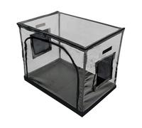 Terrarium/Vivarium Tank 60x40x50cm | Reptile Tank Terrarium Enclosure Clear 360° Transparent View PP Material Waterproof Oxford Cloth Base Breathable Mesh Sides Habitat For Snakes Geckos Bearded