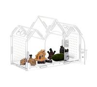 Terrariums for Spiders - Transparent Acrylic Terrarium Box with Magnetic Doors - Terrarium for Jumping Spiders | for Frog Turtle Hermit Crab Lizard Snake Mantis Turtle