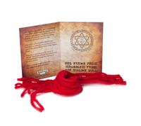 TerraSantaStore - Set of 10 Red String Kabbalah Bracelets for Protection and Good Luck Against Evil Eye Women Men with Rachel's Grave Medium Size No Gemstone