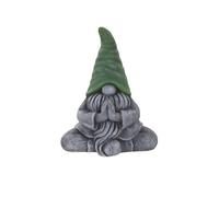 Terrastyle Grey, Green Polystone Gnome Garden Ornament (H)43Cm (W)22Cm