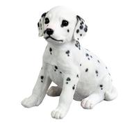 Terrastyle White, Black Resin Dalmation Puppy Garden Ornament (H)23.3Cm (W)15.5Cm