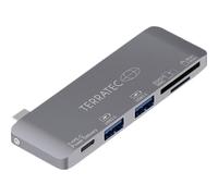 Terratec 283005 notebook dock/port replicator USB 3.2 Gen 1 (3.1 Gen 1) Type-C Grey