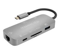 TerraTec Connect C8 USB Type-C - 7 in 1 Adapter 306706 (US IMPORT)
