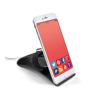 TerraTec iTab Duo Black Aluminium Smartphone and Apple Watch Stand for iPhone, S