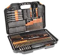 246Pc Combination Drill Bit Set Hss Masonry And Wood Drill Bits