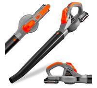 Terratek Cordless Leaf Blower Lightweight Electric Garden Blower Rechargeable 20V Battery And Charger