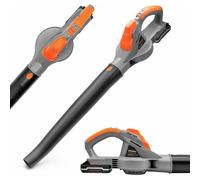 Terratek Cordless Leaf Blower Lightweight Electric Garden Blower Rechargeable 20V Battery and Charger