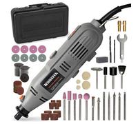 Terratek Rotary Tool Kit 135W & Accessory Set Variable Speed 8000-33000Rpm Ideal For Diy Woodwork & Hobby Craft Dremel Compatible