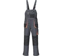 Terratrend Job Latzhose Dunkelgrau/Schwarz